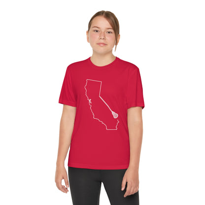 California Lacrosse Performance Tee (Youth)