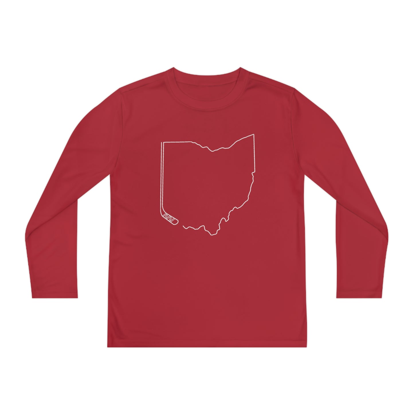 Ohio Hockey Performance Long-sleeved Tee (Youth)