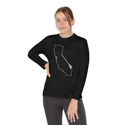 California Lacrosse Performance Long-sleeved Tee (Youth)