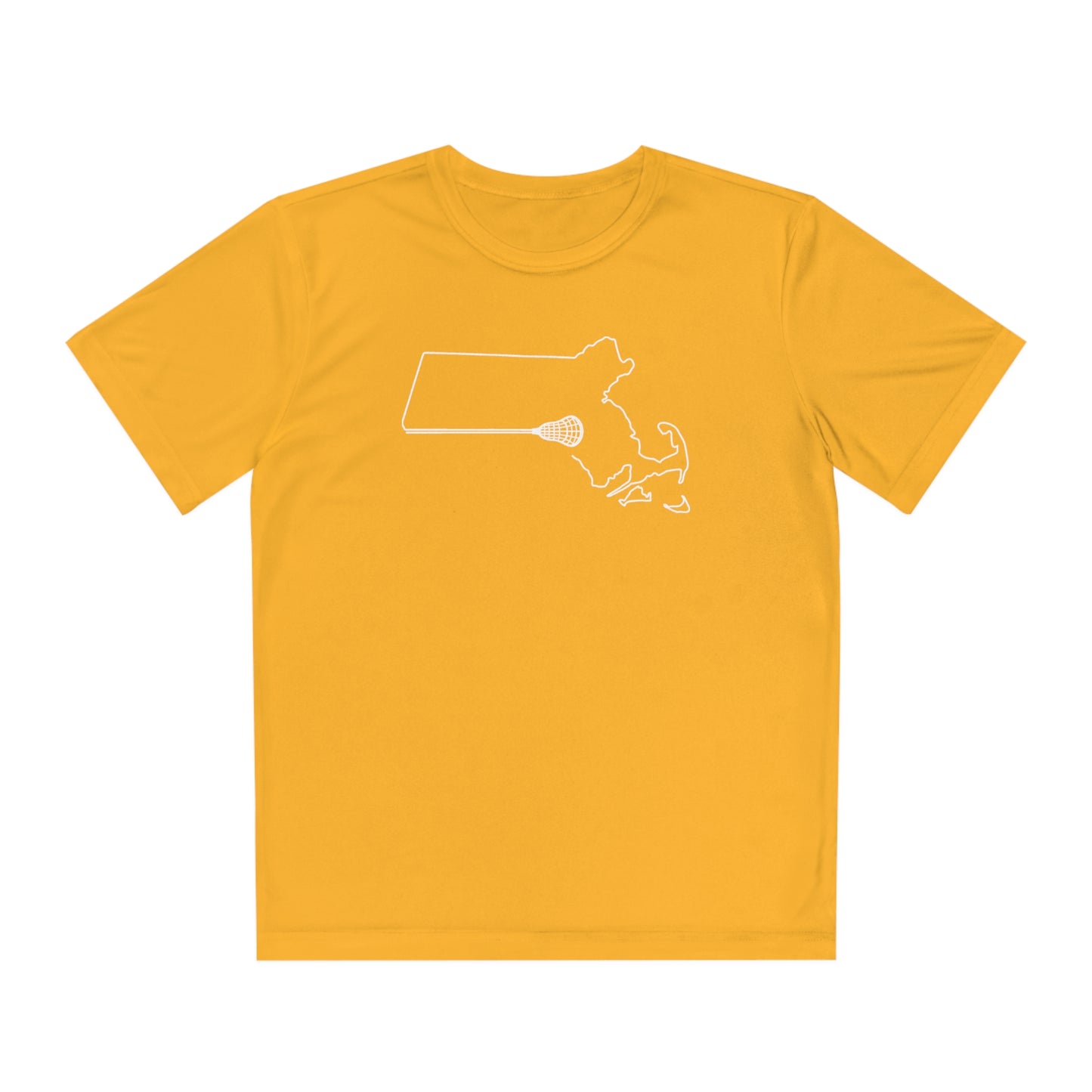 Massachussetts Lacrosse Performance Tee (Youth)