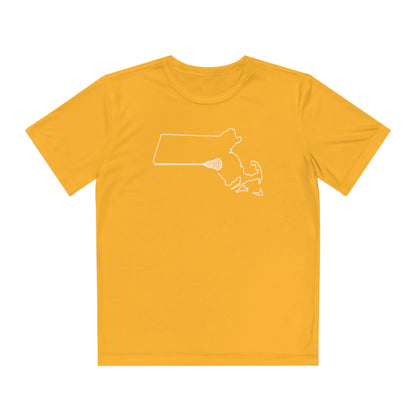 Massachussetts Lacrosse Performance Tee (Youth)