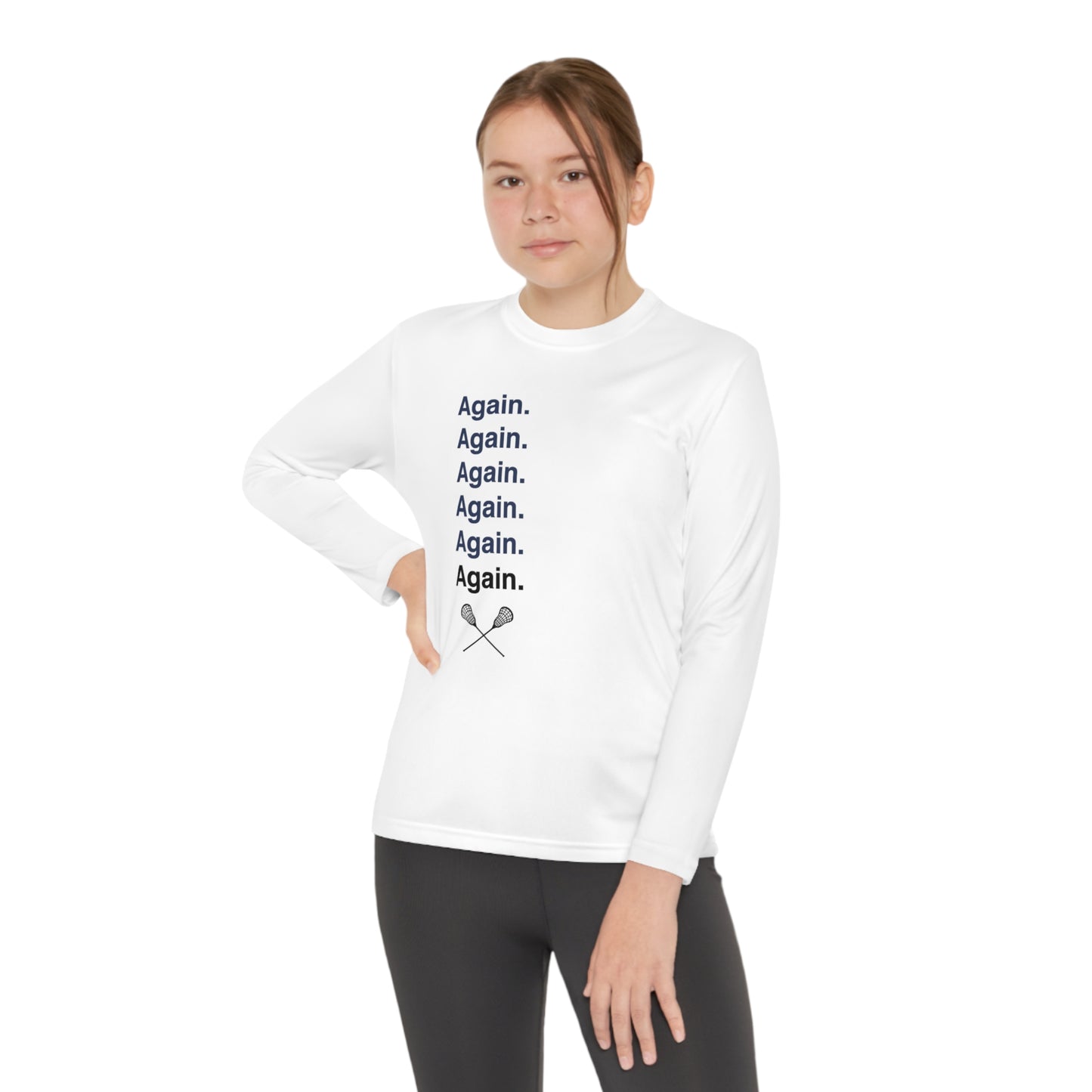 Again Lacrosse Performance Long-sleeved Tee (Youth)