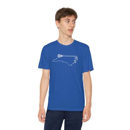 North Carolina Lacrosse Performance Tee (Youth)