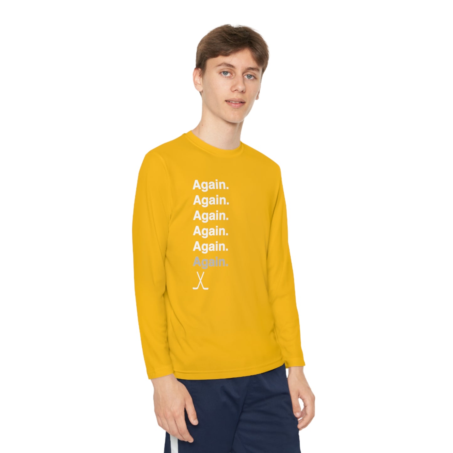 Again Performance Long-sleeved Tee (Youth)