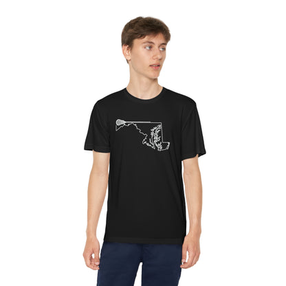 Maryland Lacrosse Performance Tee (Youth)