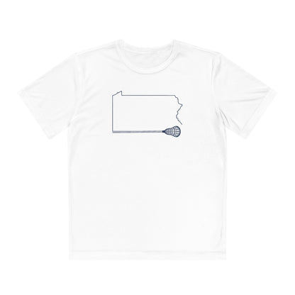 Pennsylvania Lacrosse Performance Tee (Youth)