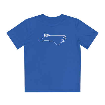 North Carolina Lacrosse Performance Tee (Youth)