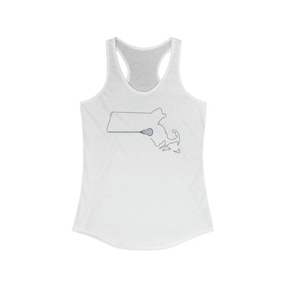 Massachusetts Lacrosse Racerback Tank (Women's)