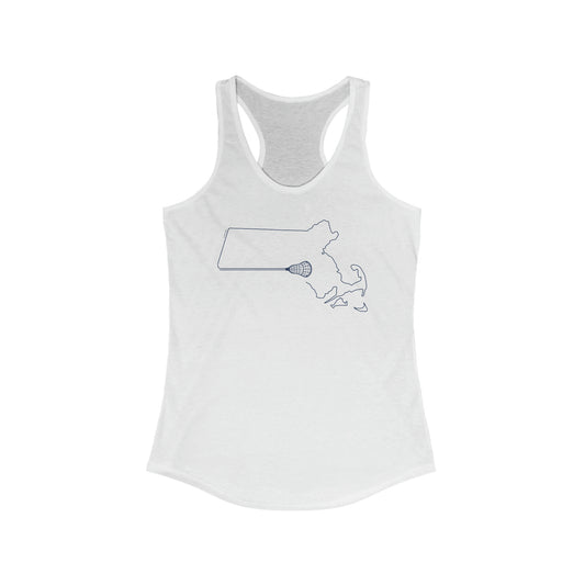 Massachusetts Lacrosse Racerback Tank (Women's)