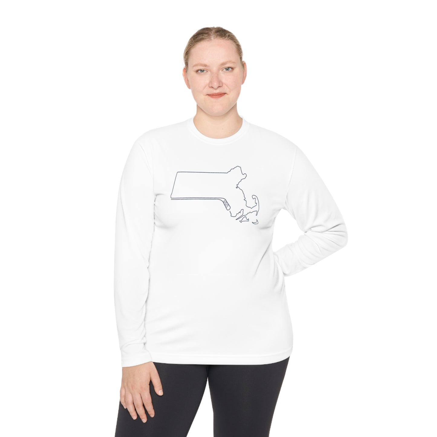 Massachusetts Hockey Long-sleeved UV Performance Tee