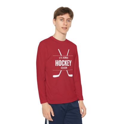 It's Always Hockey Season Performance Tee (Youth)