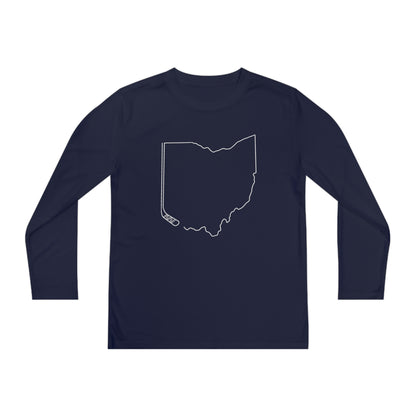 Ohio Hockey Performance Long-sleeved Tee (Youth)