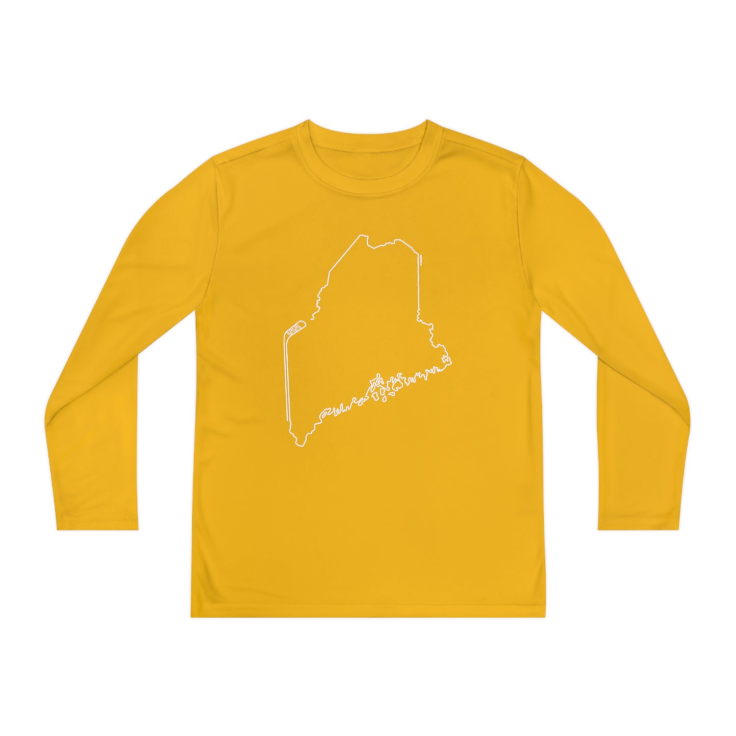 Maine Hockey Performance Long-sleeved Tee (Youth)