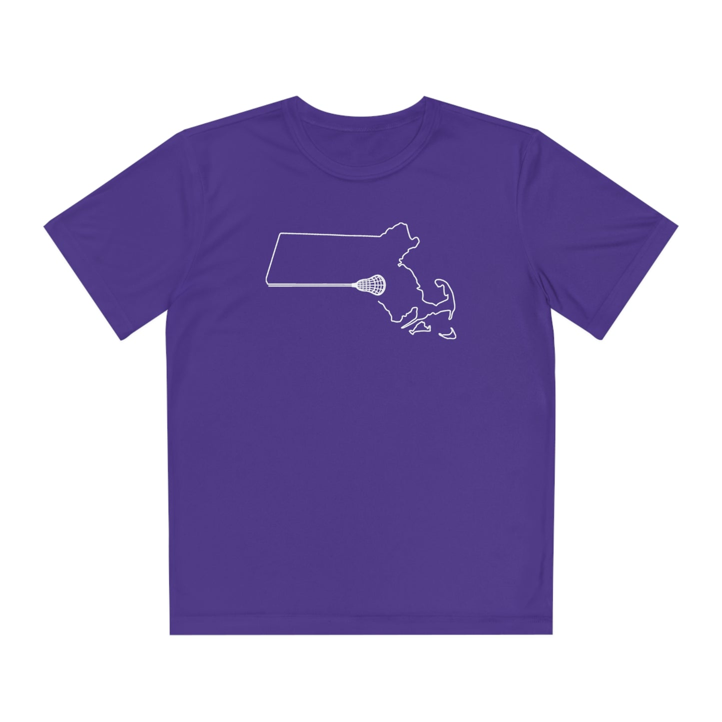 Massachussetts Lacrosse Performance Tee (Youth)