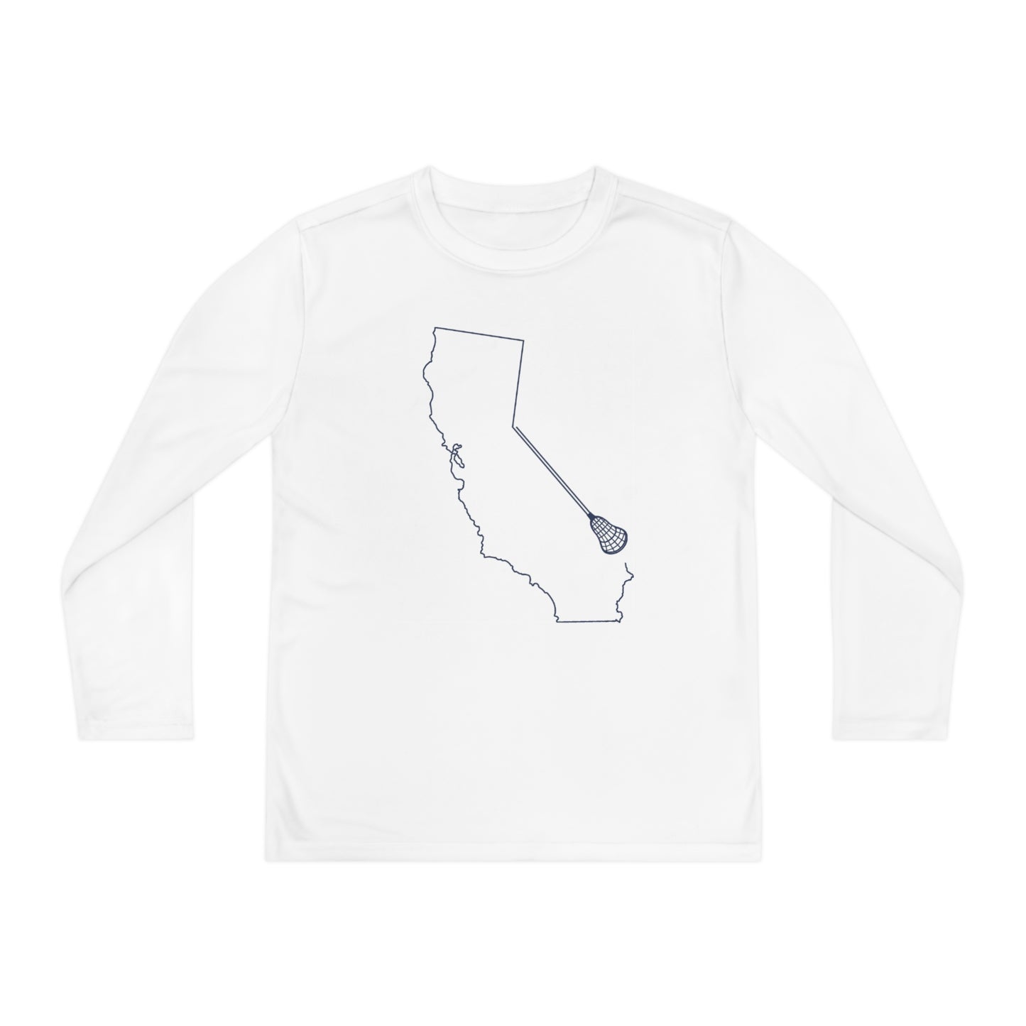 California Lacrosse Performance Long-sleeved Tee (Youth)