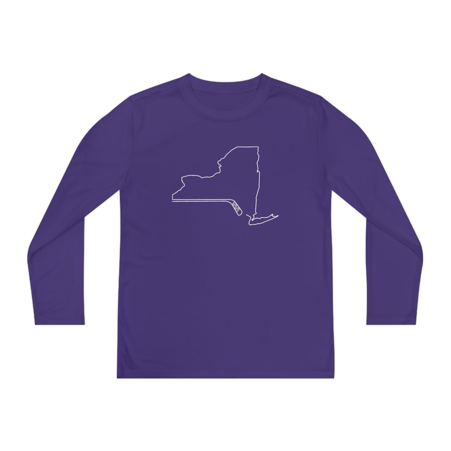 New York Hockey Performance Long-sleeved Tee (Youth)