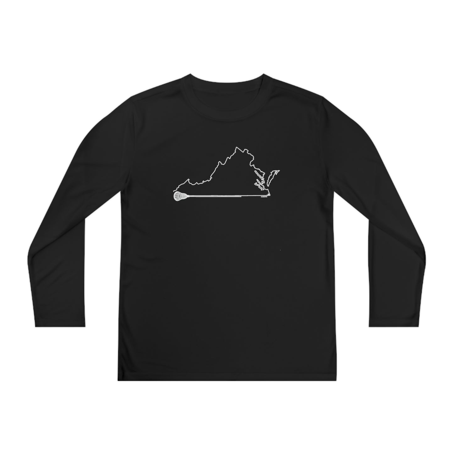 Virginia Lacrosse Performance Long-sleeved Tee (Youth)