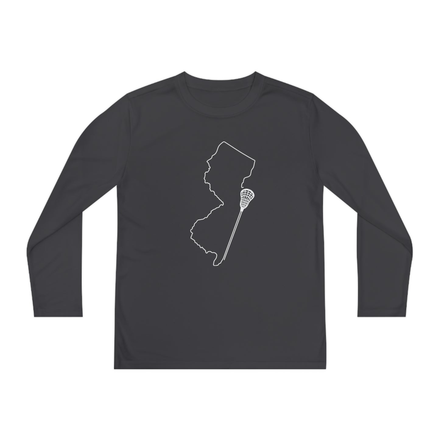 New Jersey Lacrosse Performance Long-sleeved Tee (Youth)