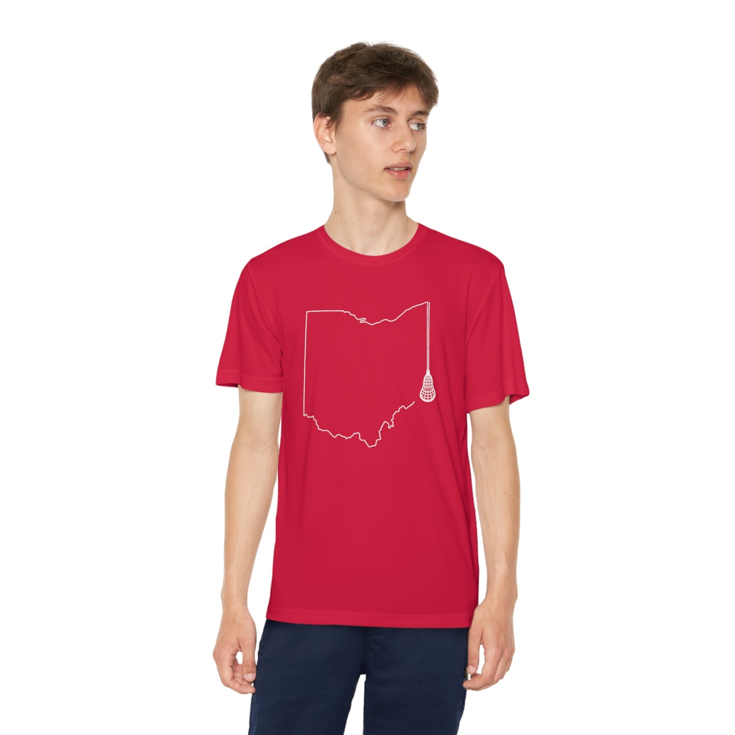 Ohio Lacrosse Performance Tee (Youth)