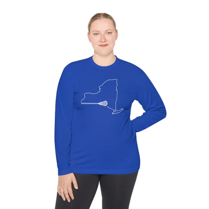 New York Lacrosse Long-sleeved UV Performance Tee