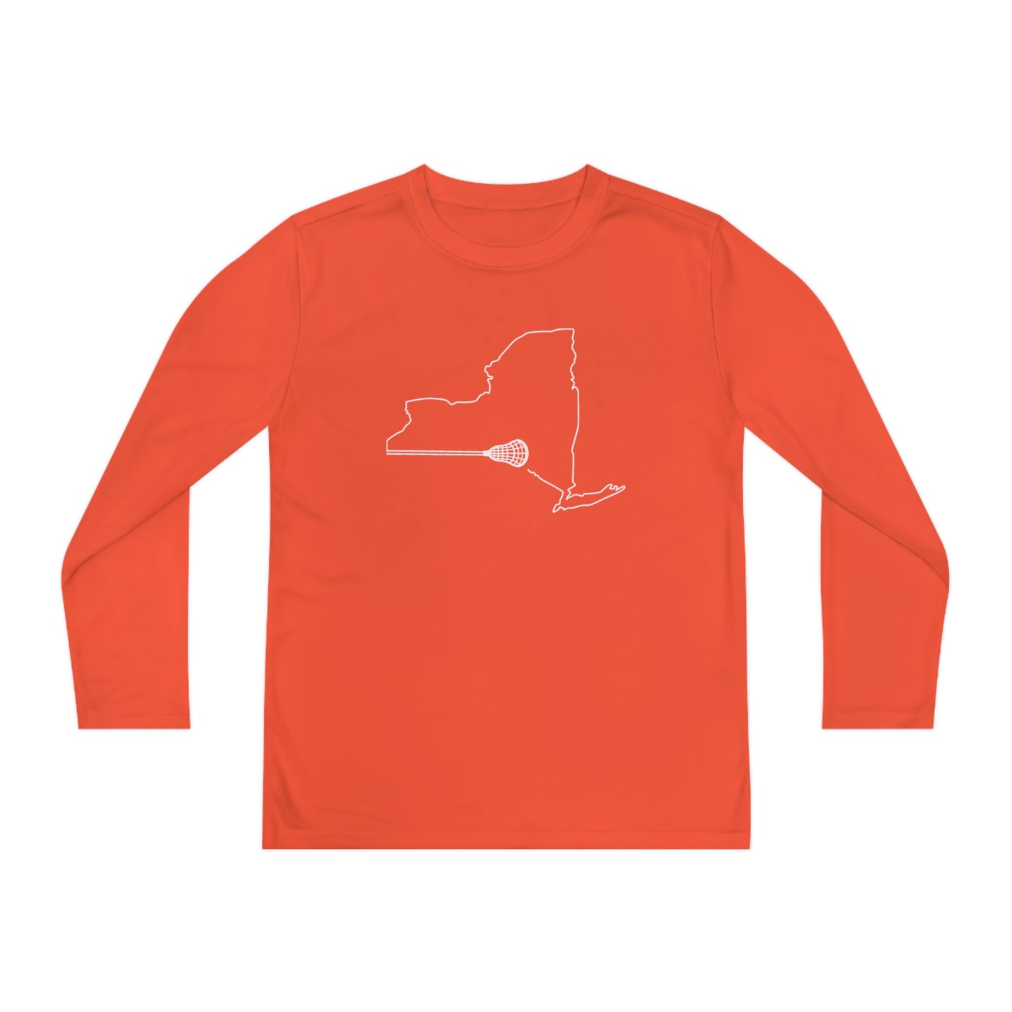 New York Lacrosse Performance Long-sleeved Tee (Youth)