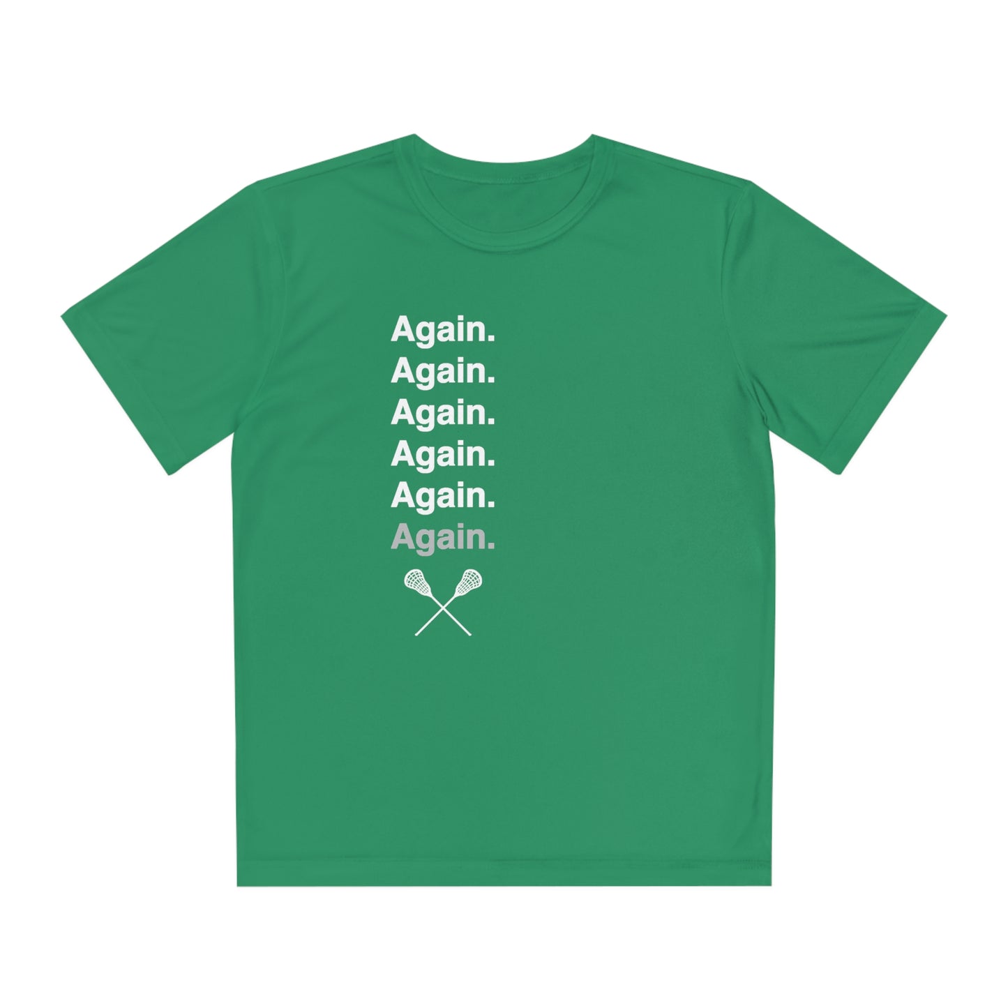 Again Lacrosse Performance Tee (Youth)