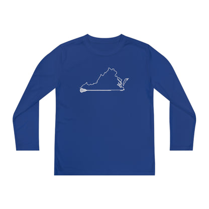 Virginia Lacrosse Performance Long-sleeved Tee (Youth)