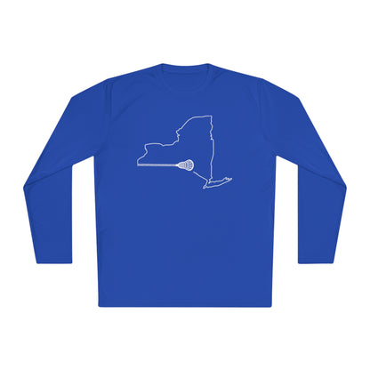 New York Lacrosse Long-sleeved UV Performance Tee