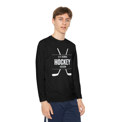 It's Always Hockey Season Performance Tee (Youth)