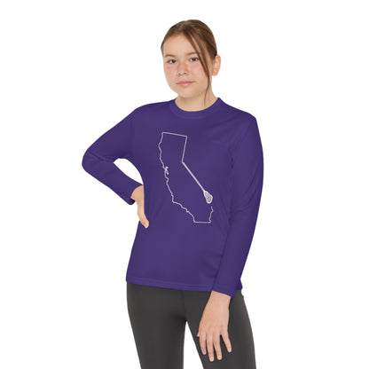 California Lacrosse Performance Long-sleeved Tee (Youth)