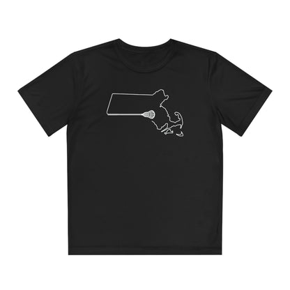 Massachussetts Lacrosse Performance Tee (Youth)