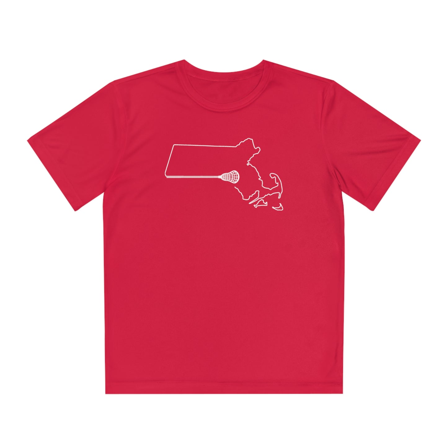 Massachussetts Lacrosse Performance Tee (Youth)