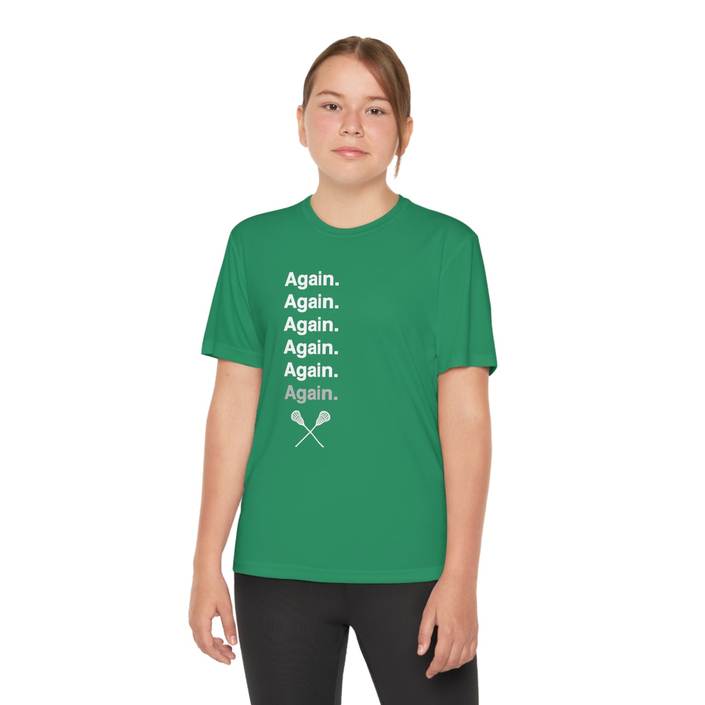 Again Lacrosse Performance Tee (Youth)