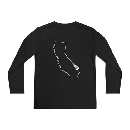 California Lacrosse Performance Long-sleeved Tee (Youth)