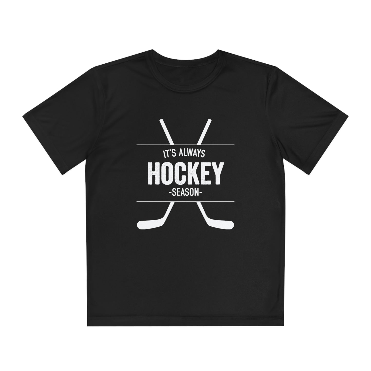 It's Always Hockey Season Performance Tee (Youth)