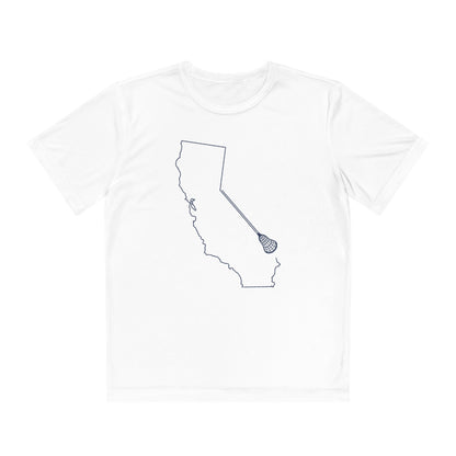 California Lacrosse Performance Tee (Youth)