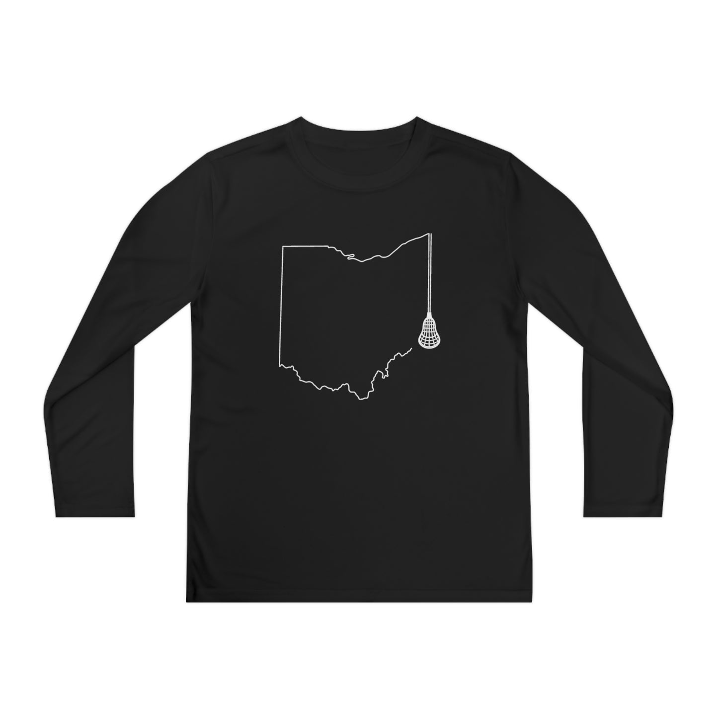 Ohio Lacrosse Performance Long-sleeved Tee (Youth)