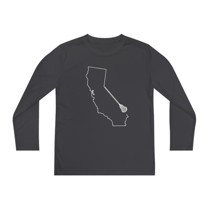 California Lacrosse Performance Long-sleeved Tee (Youth)