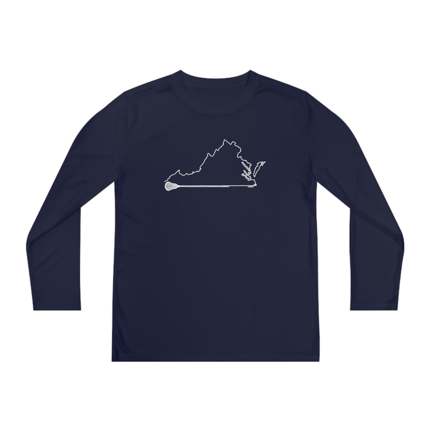 Virginia Lacrosse Performance Long-sleeved Tee (Youth)