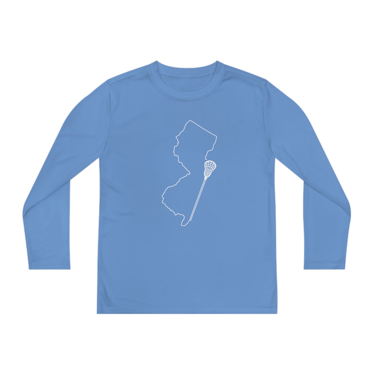 New Jersey Lacrosse Performance Long-sleeved Tee (Youth)