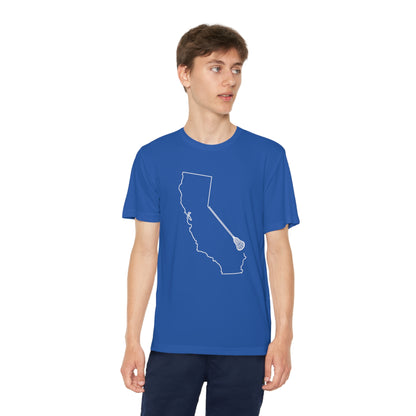 California Lacrosse Performance Tee (Youth)