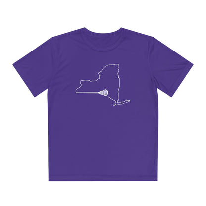 New York Lacrosse Performance Tee (Youth)