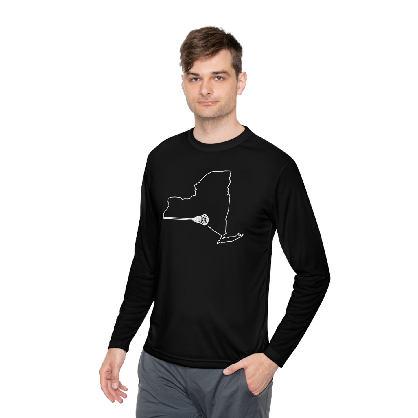 New York Lacrosse Long-sleeved UV Performance Tee