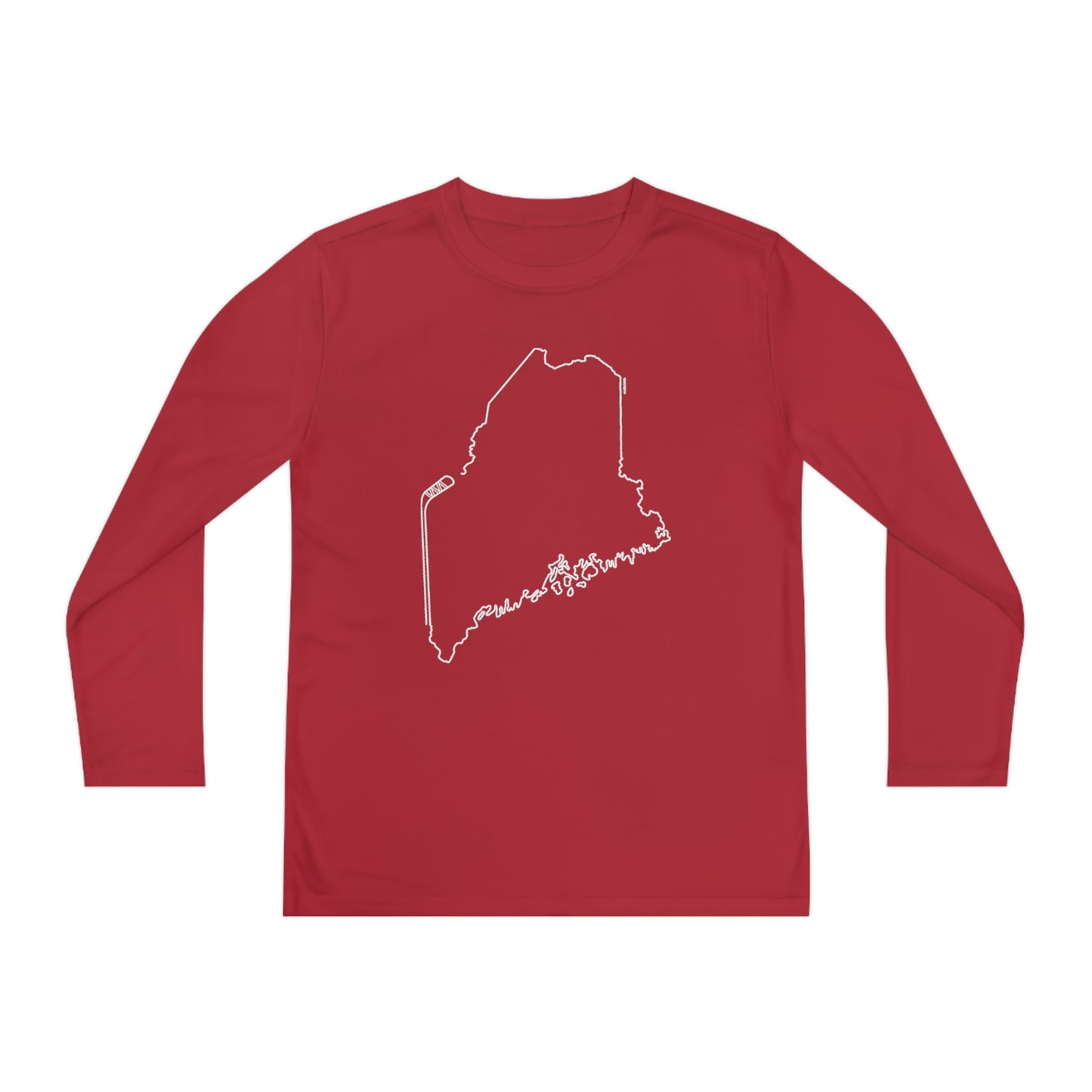 Maine Hockey Performance Long-sleeved Tee (Youth)