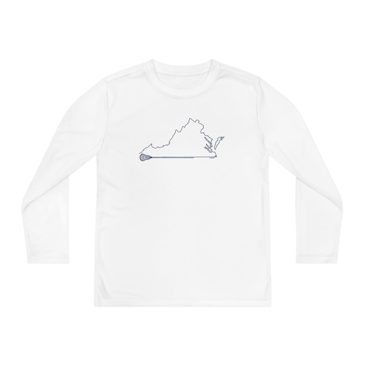 Virginia Lacrosse Performance Long-sleeved Tee (Youth)