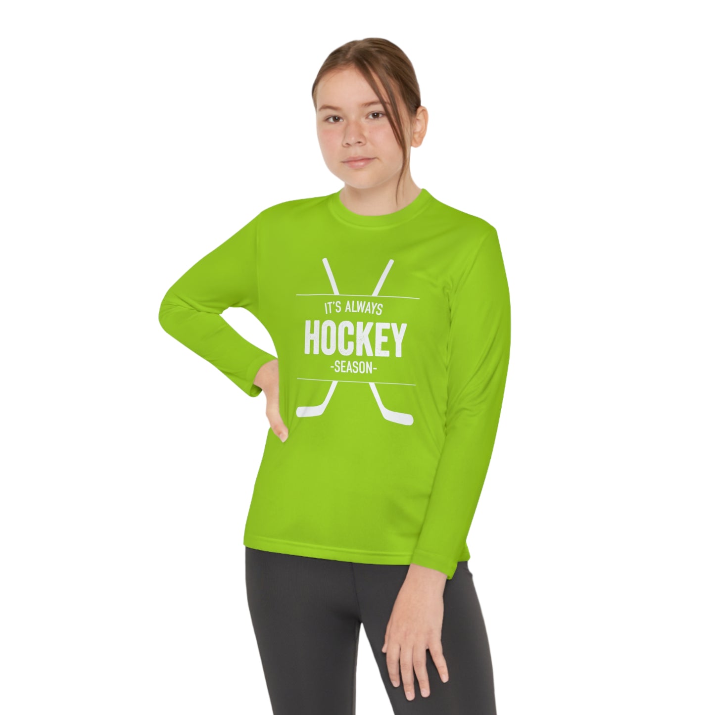 It's Always Hockey Season Performance Tee (Youth)