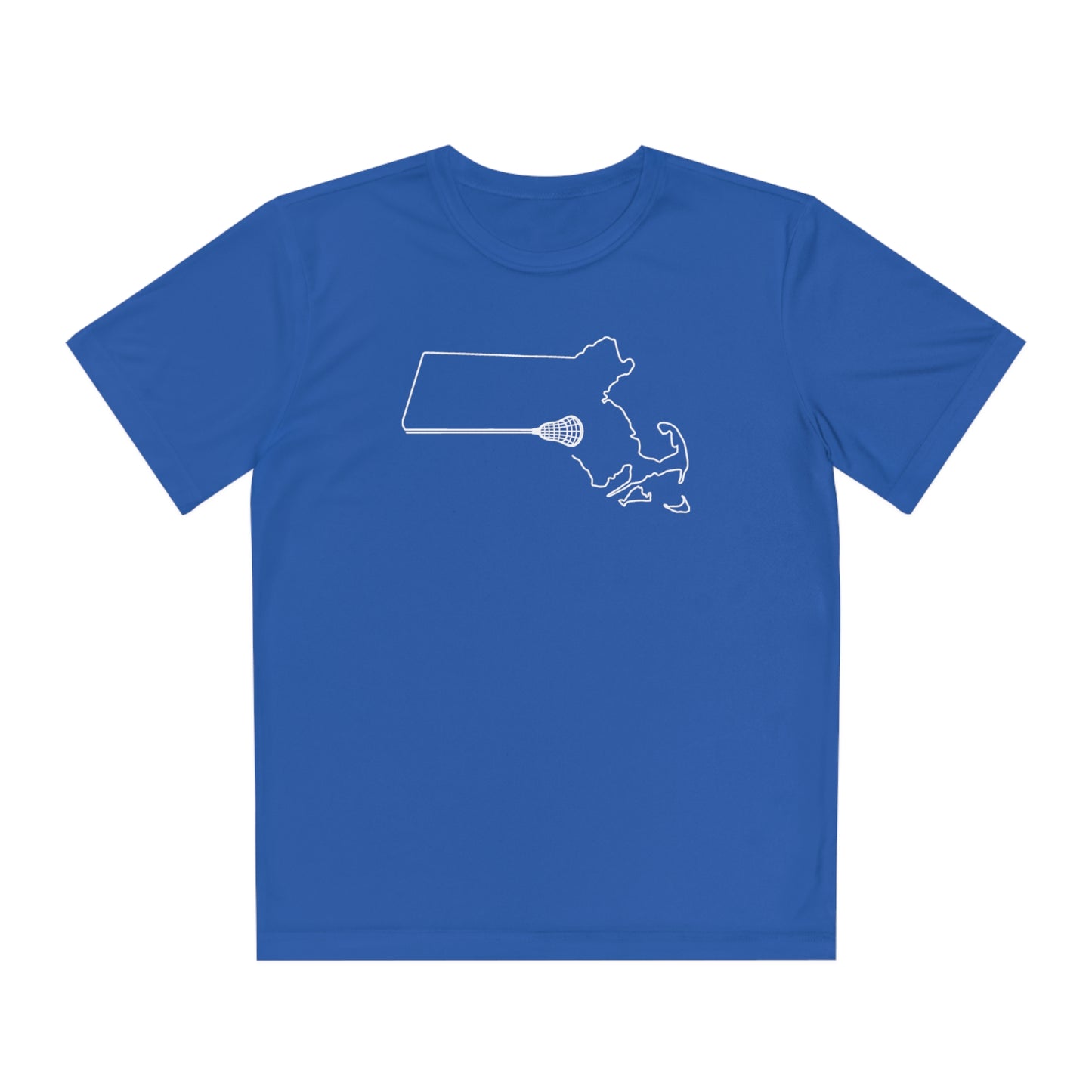 Massachussetts Lacrosse Performance Tee (Youth)