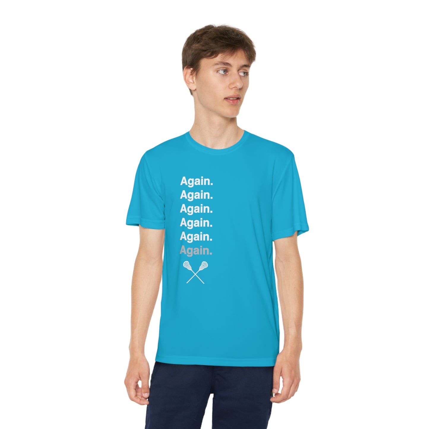 Again Lacrosse Performance Tee (Youth)