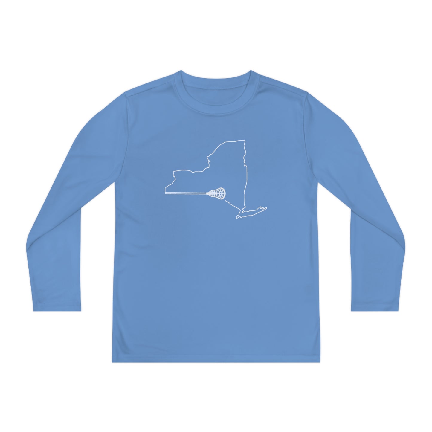 New York Lacrosse Performance Long-sleeved Tee (Youth)