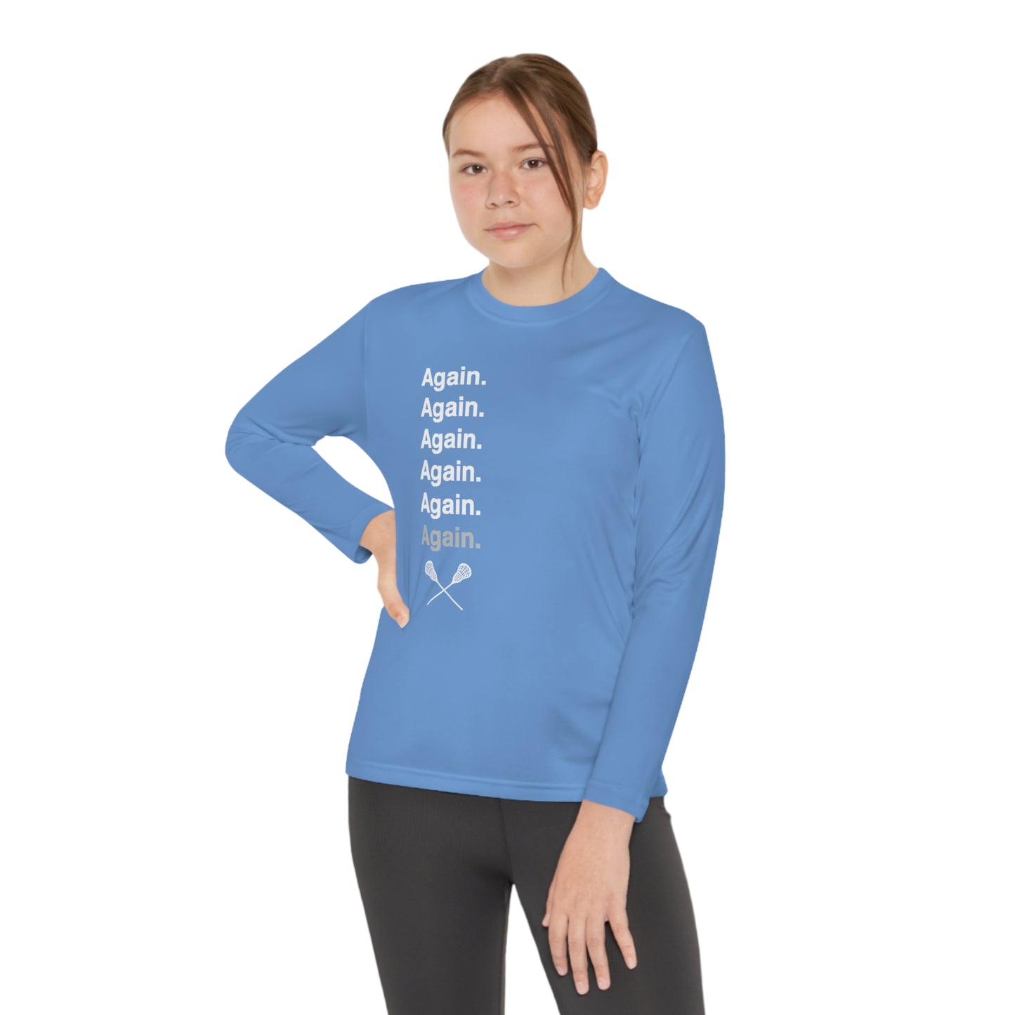 Again Lacrosse Performance Long-sleeved Tee (Youth)